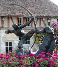 Statue d'Héraclès en Bronze.