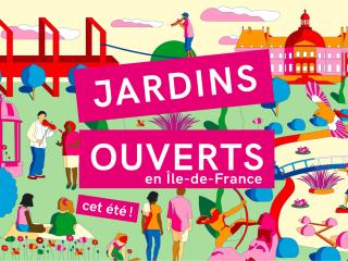 affiche jardins ouverts 2025