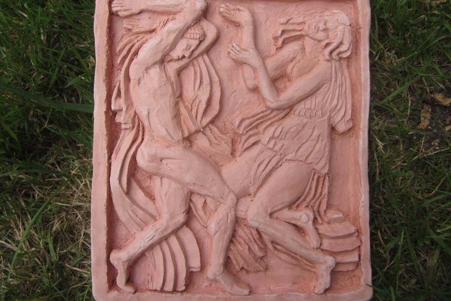 étude d'une oeuvre de Bourdelle-Bas relief danse