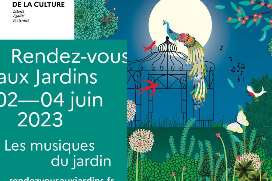 visuel officiel rendez-vous aux jardins